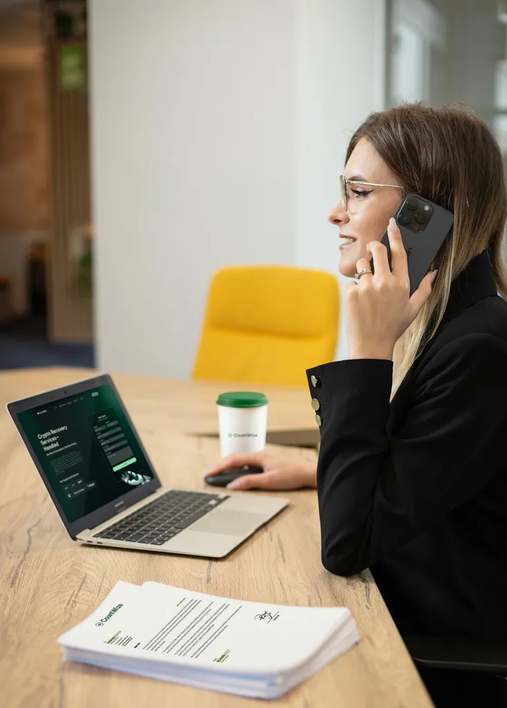 CountWize crypto recovery team at work